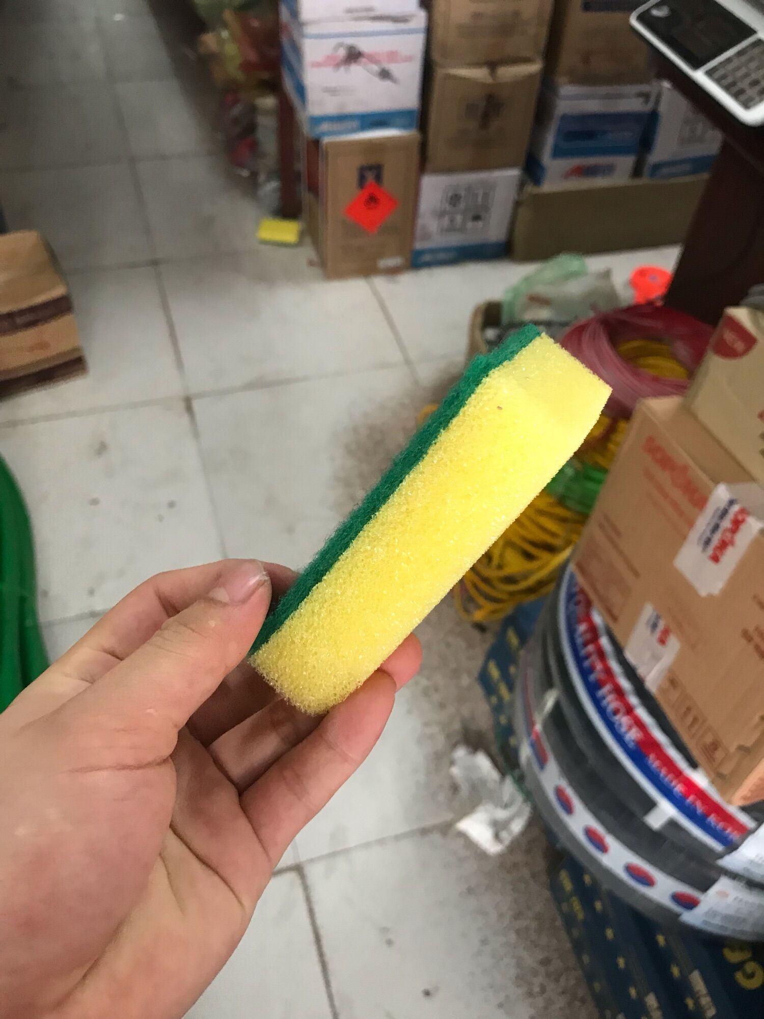 Combo 2 Miếng xốp rửa chén bát tiện lợi