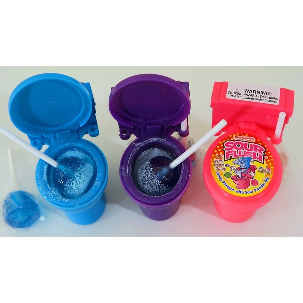 Kẹo Mút Bồn Cầu Sour Flush Mỹ
