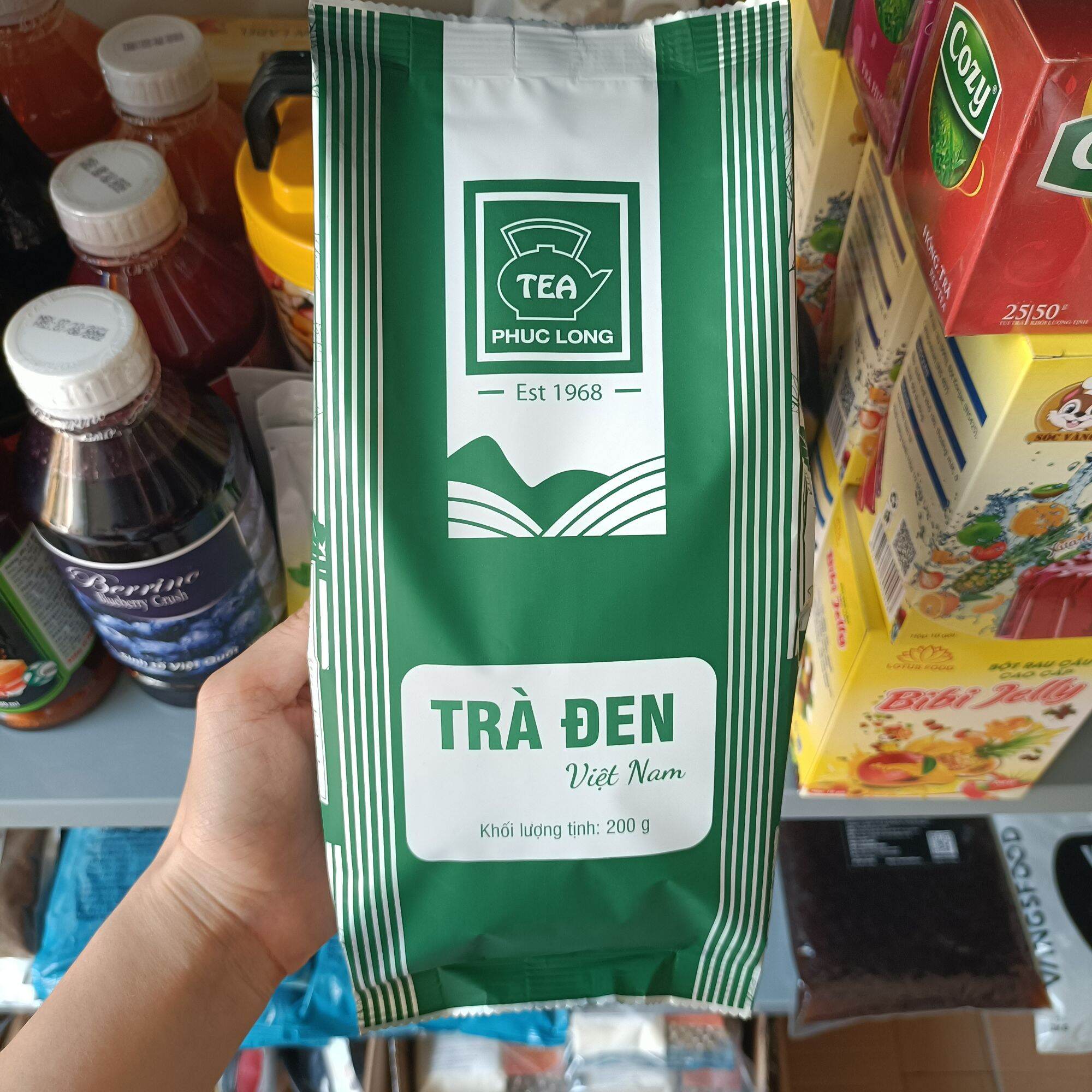 Trà đen Phúc Long túi 200g - 500g | Hàng công ty