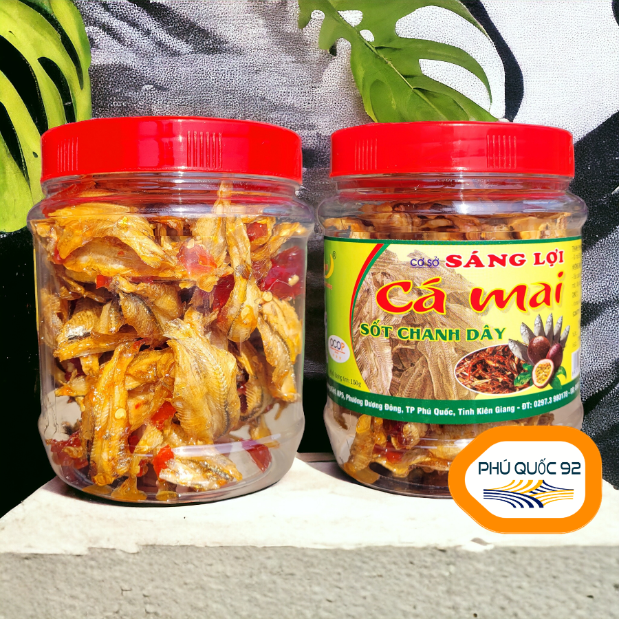 Cá mai sốt chanh dây phú quốc - hủ 150g