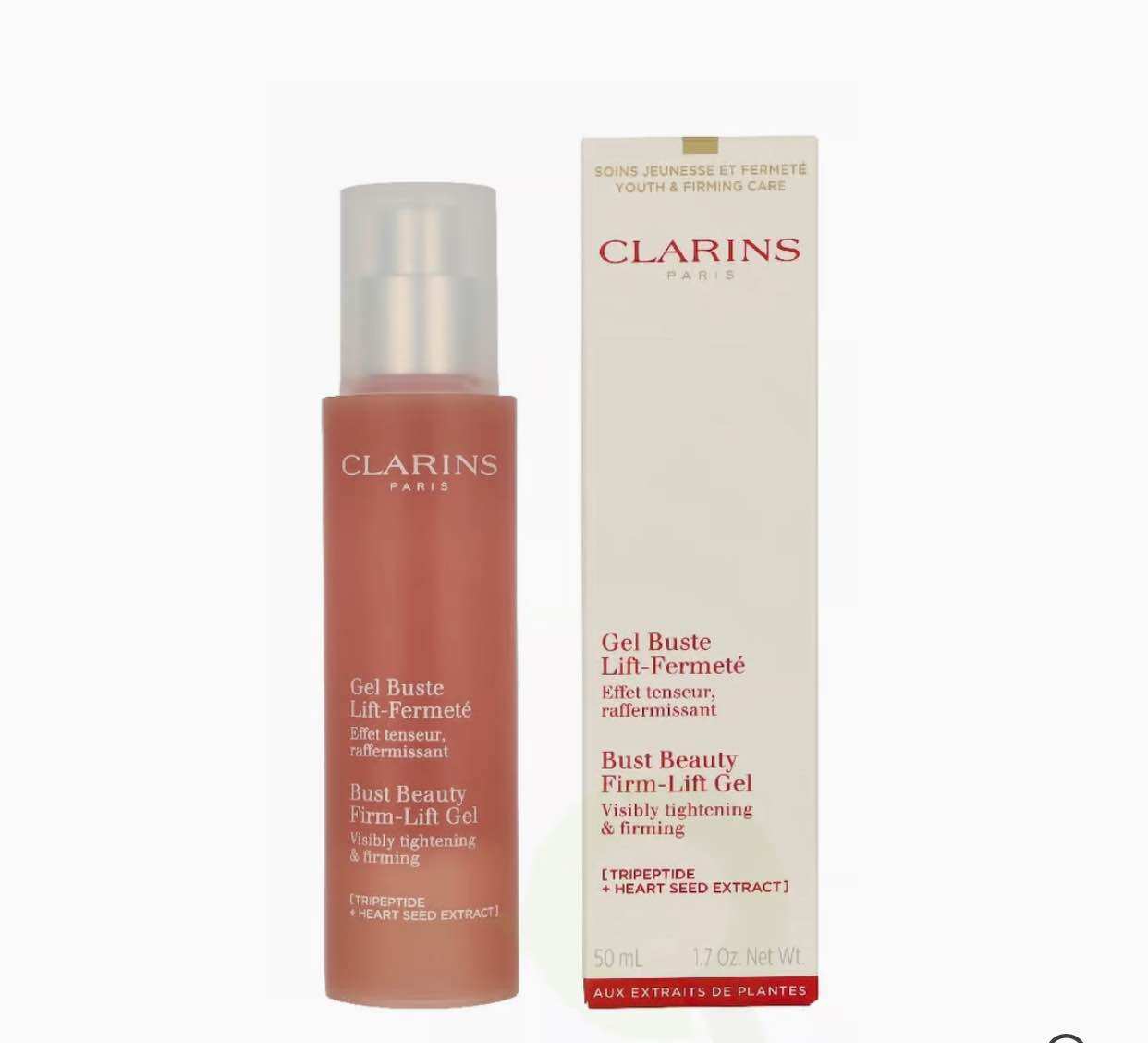 Gel dưỡng săn chắc ngực Clarins Bust Beauty Extra-Lift Gel của Pháp chai 50ml - mẫu mới 2026