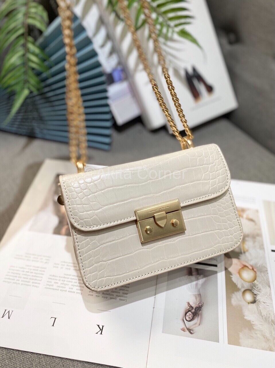 Túi hộp đeo chéo nữ mini c.n.k