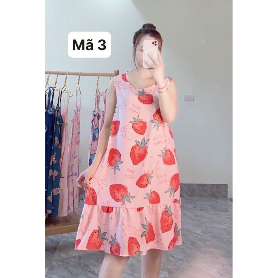 Váy lanh lụa bầu xát nách, đuôi cá