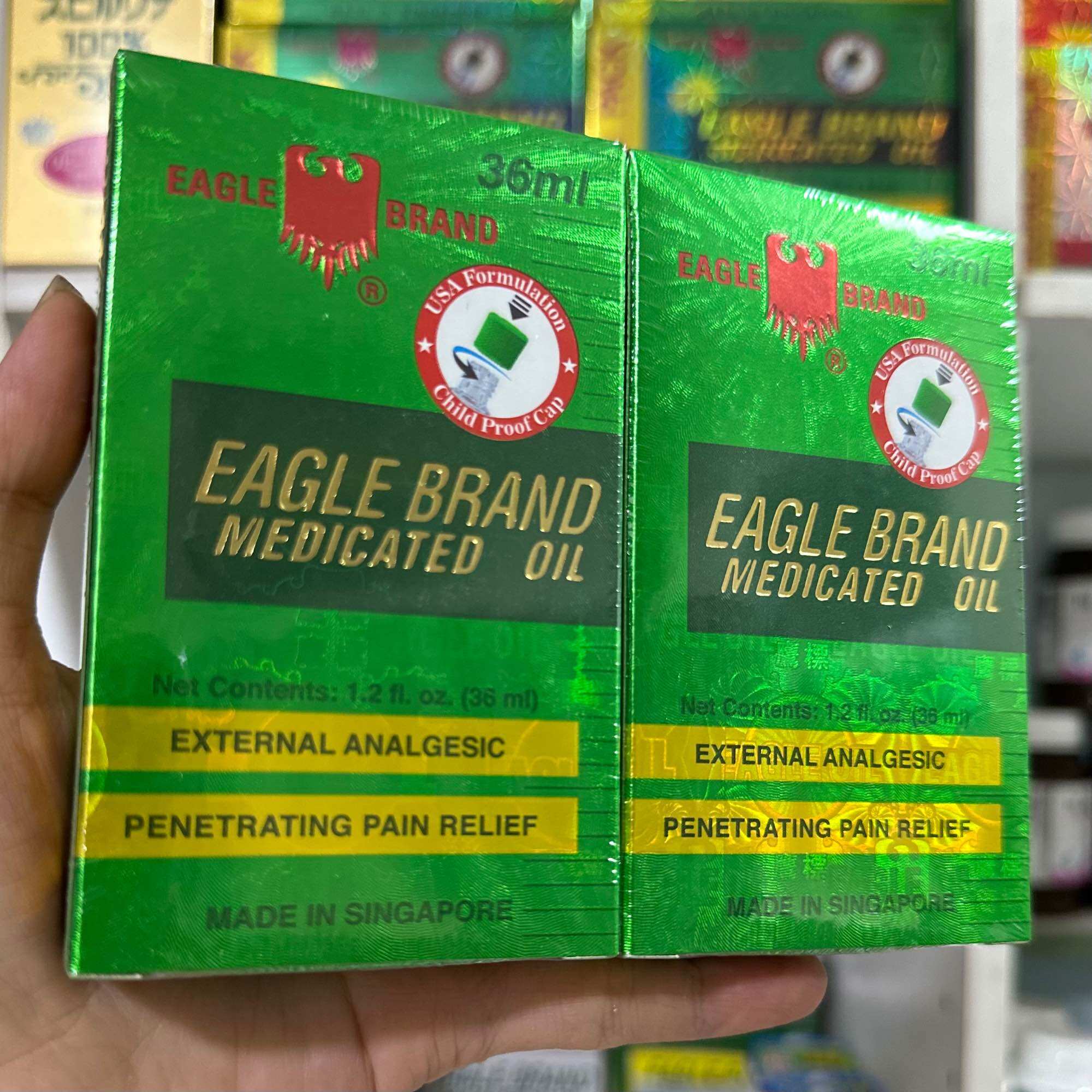 (Date 12/27) Dầu xanh Mỹ size đại 36ml