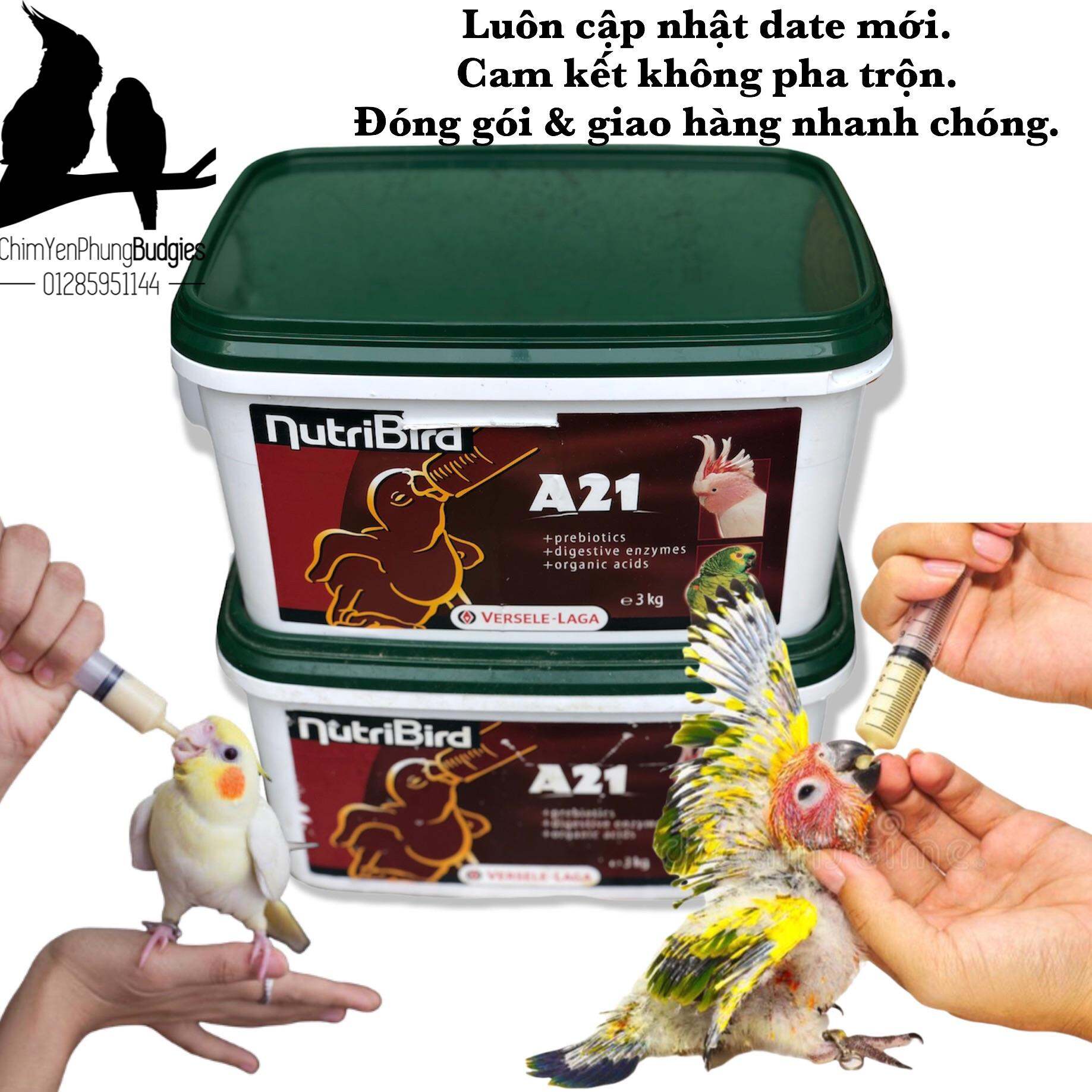100g BỘT NUTRI A21 giàu dinh dưỡng cho vẹt non - date: 6/2022.