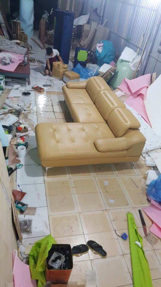 Combo sofa băng TB-126 ( 1 băng+1 ghế đơn+1 đôn)