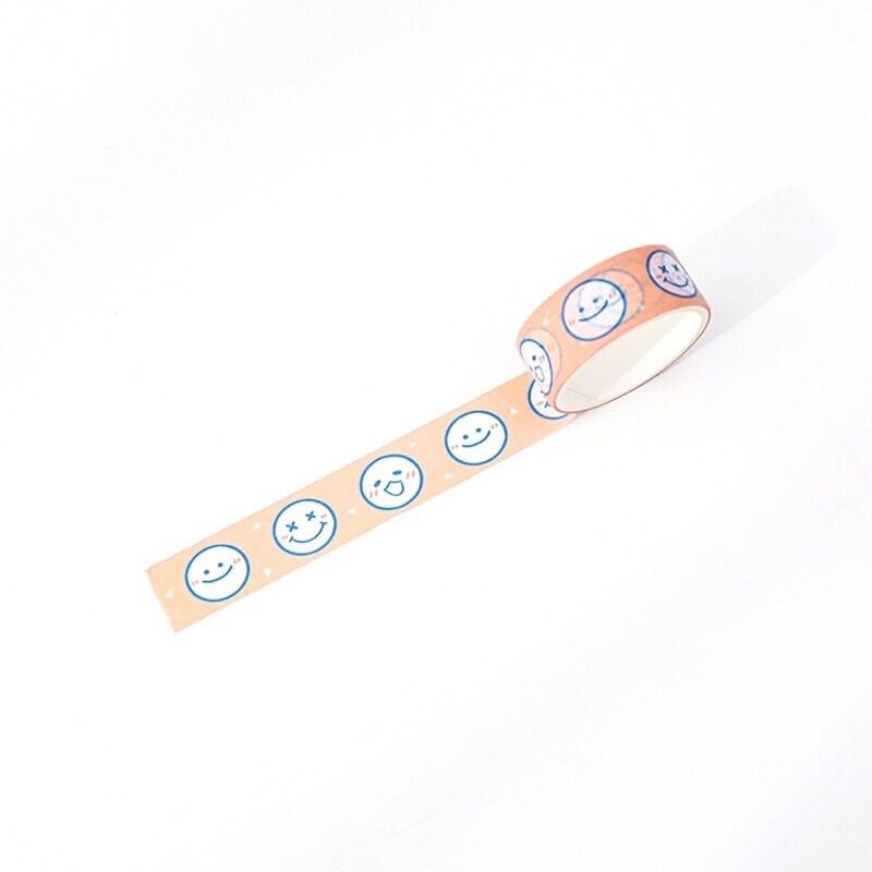 Cuộn băng dính washi tape trang trí sổ