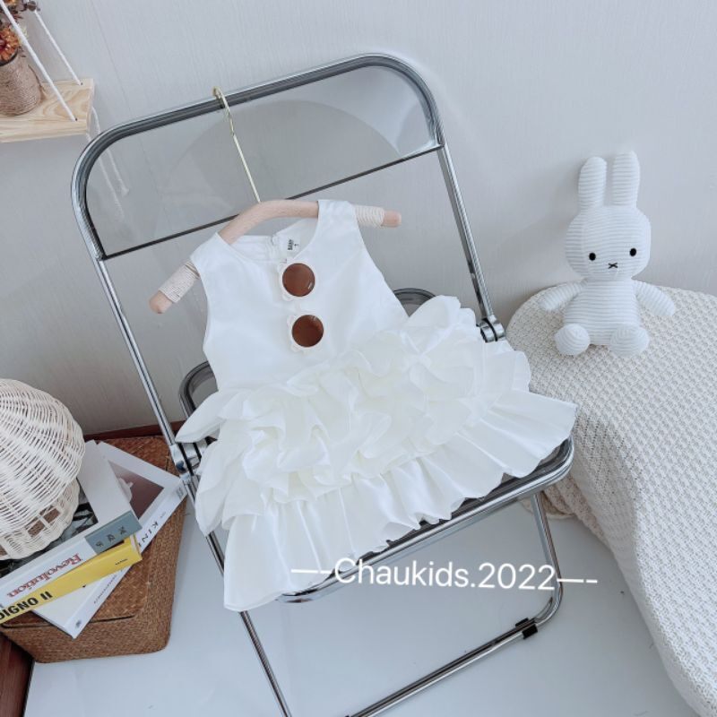 Váy tầng công chúa xinh xắn