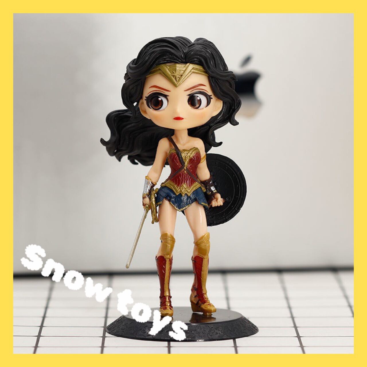 MÔ HÌNH QPOSKET WONDER WOMAN ĐỎ 15CM