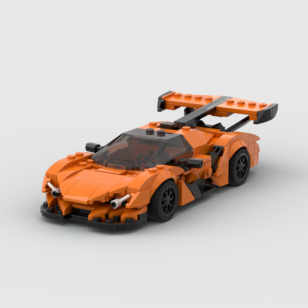 MOC-78010 299pcs Apollo IE /EVO đua xe thể thao xe tốc độ vô địch đua khối xây dựng gạch sáng tạo đồ chơi nhà để xe