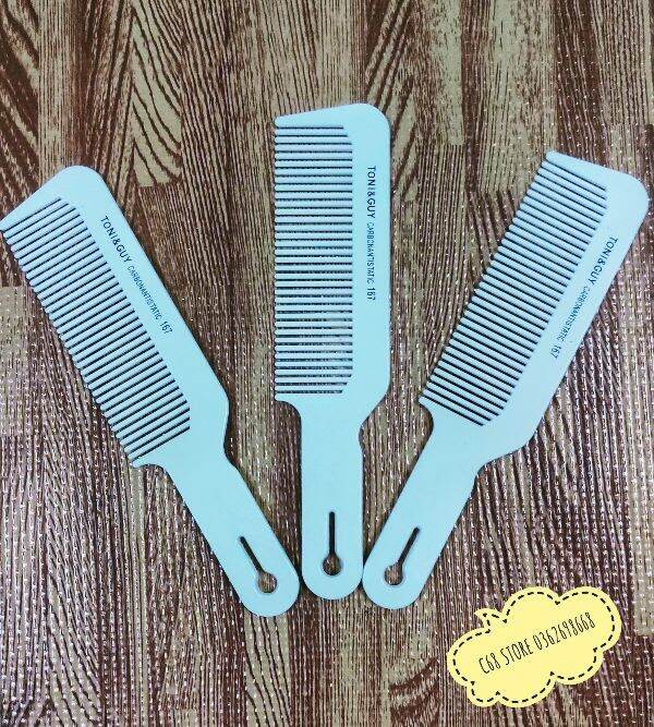 Lược cắt tóc BARBER Tony Guy YB 167 Black & White