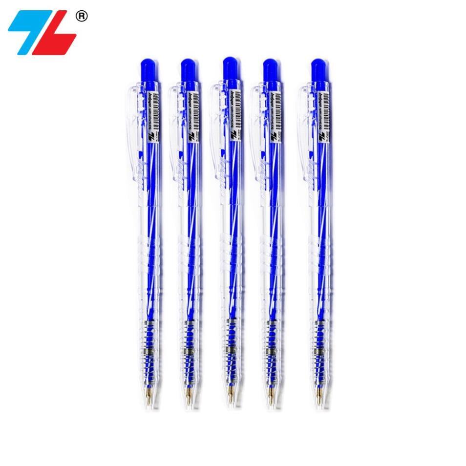 Hộp 20 cây bút bi Thiên Long TL-089 ngòi 0.5mm giá sỉ mực xanh, đỏ