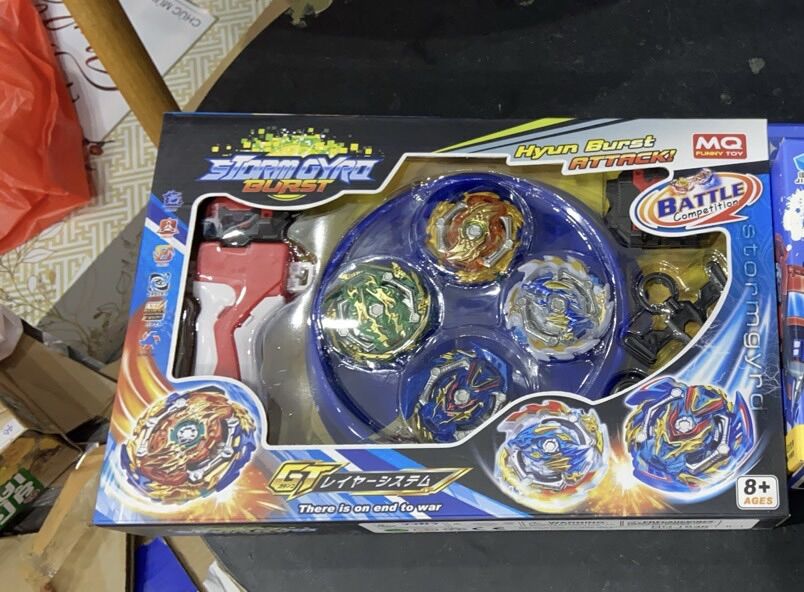 [HÀNG CÓ SẴN] Bộ đồ chơi con quay Vô cực - Sàn đấu con quay chiến thần Beyblade Burst GT