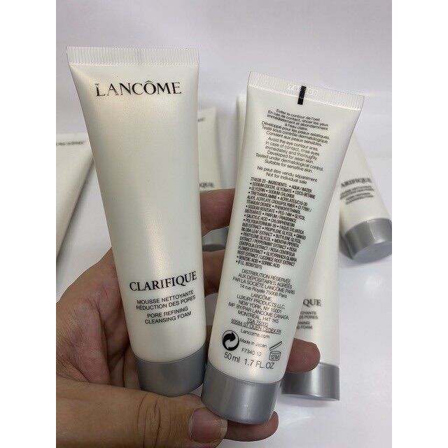 Sữa rửa mặt tạo bọt Lancome Clarifique mini 50ml