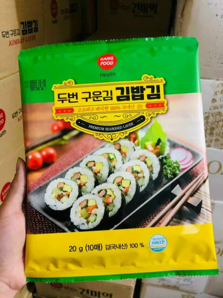 Lá rong biển cuộn cơm hàn quốc
