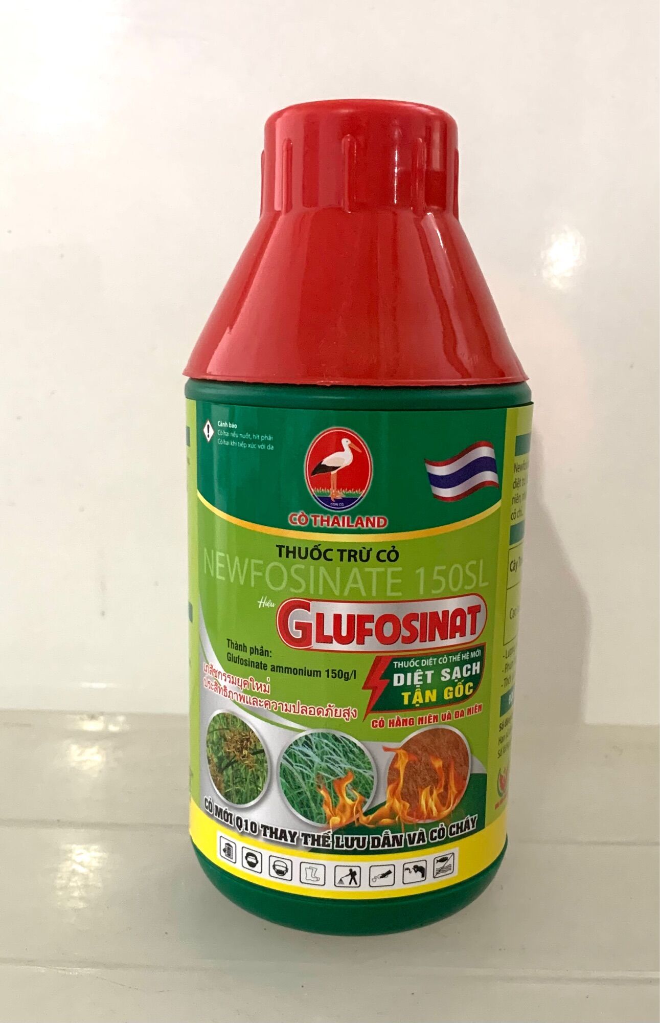Trừ cỏ con cò glufosinat 150sl - 450ml - thái lan