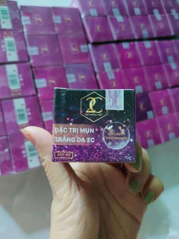 COMBO 2 HỘP KEM MỤN 2C MỸ PHẨM VIỆT