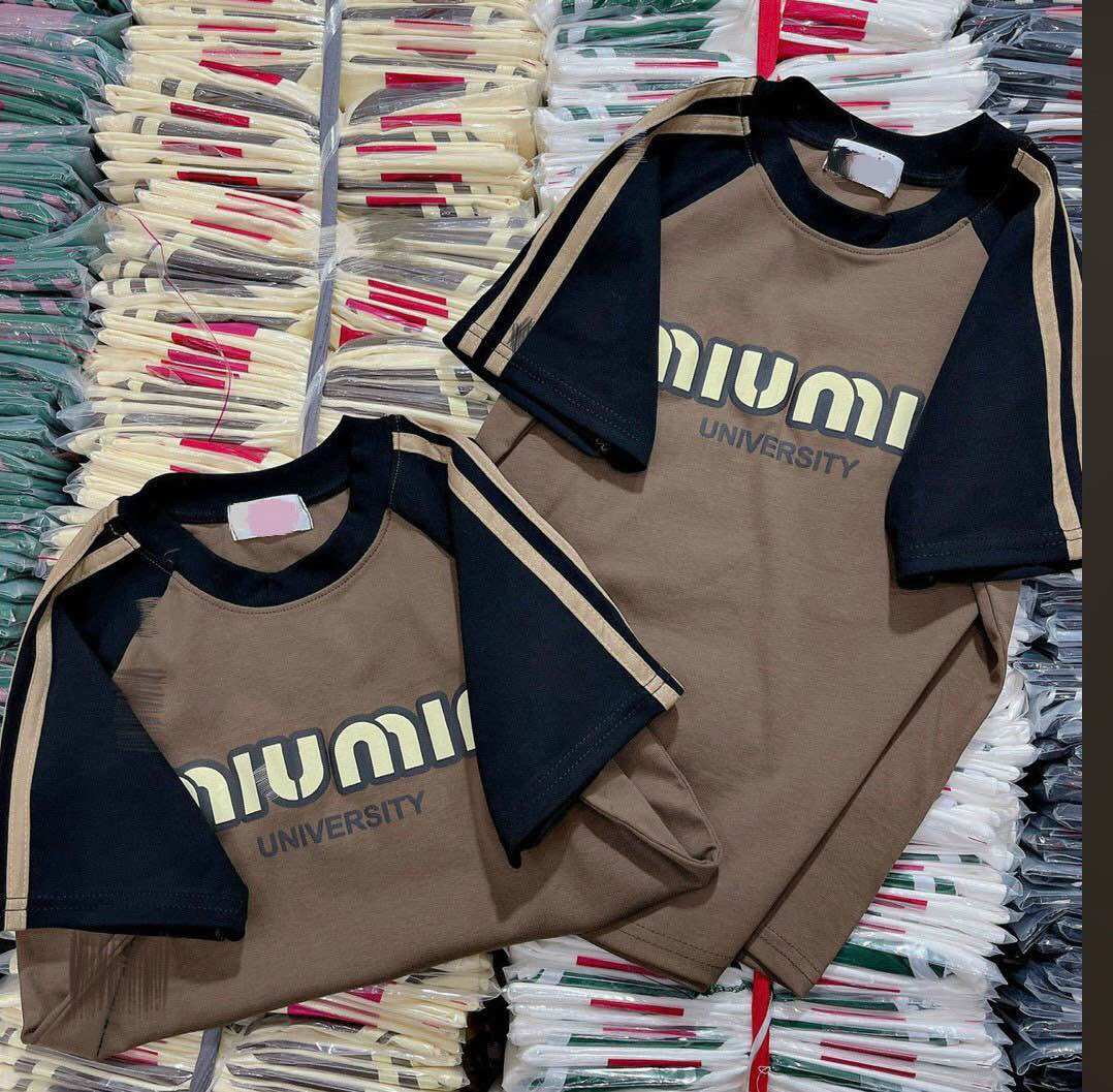 Áo thun babytee form vừa chất cotton khô 3158 - Miumiu babytee