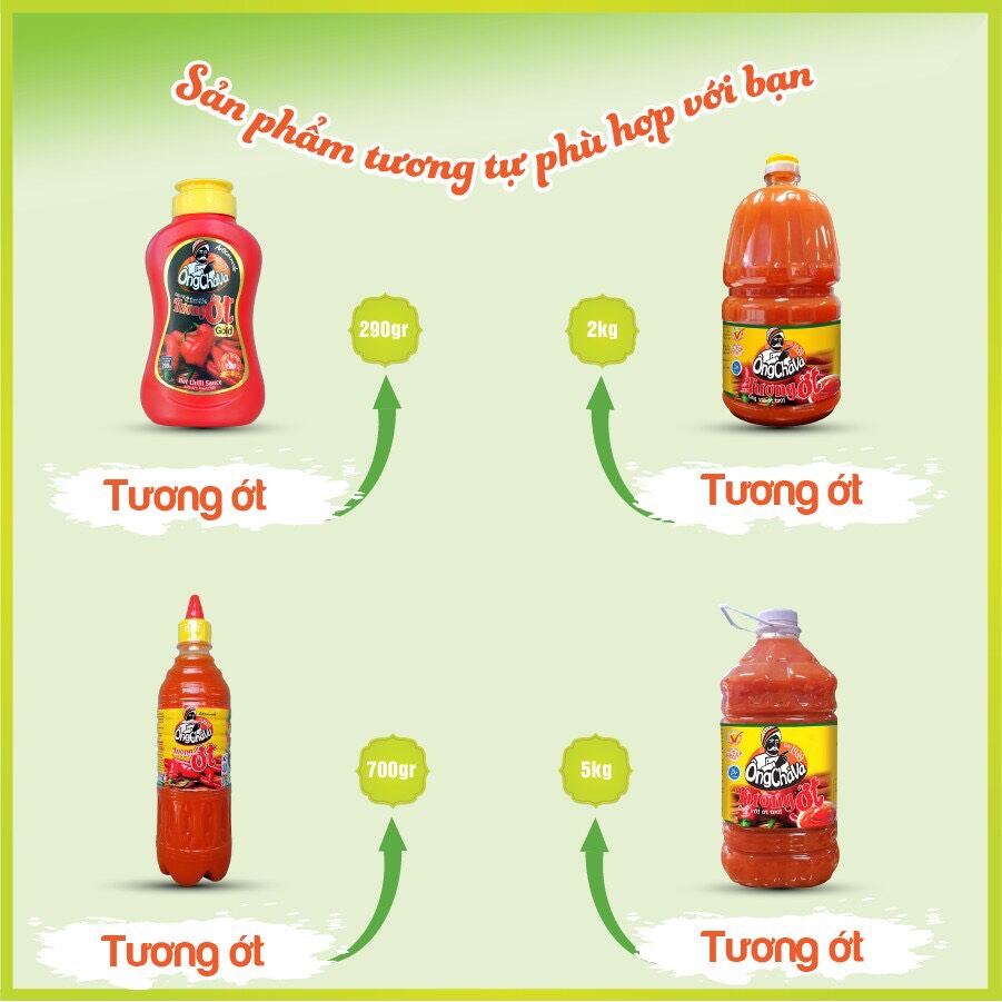 (chai2kg) Tương Ớt 🌶🌶🌶🌶Ông chà Và cay ngon