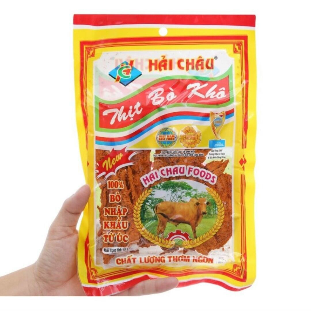 Thịt bò khô Hải Châu gói 50g