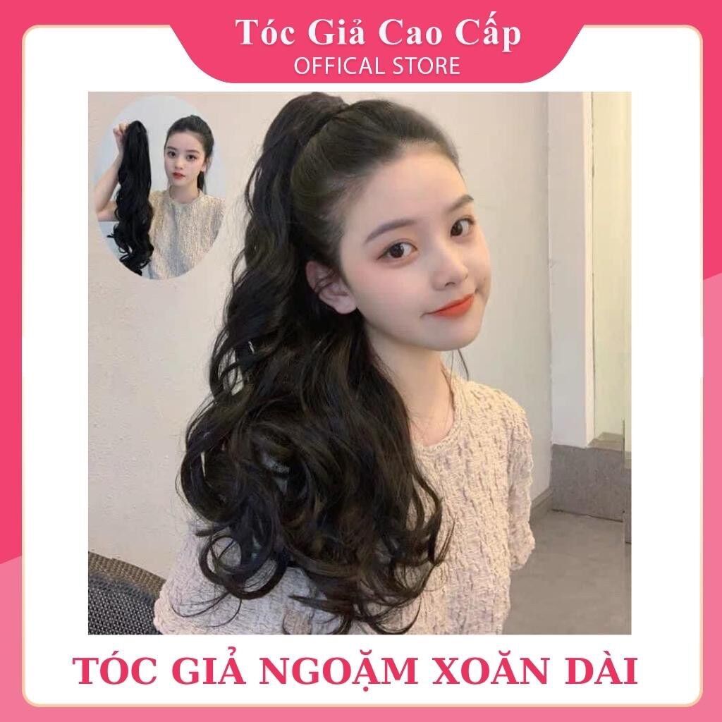 Tóc giả ngoặm xoăn đuôi dài cá tính nữ ❇️