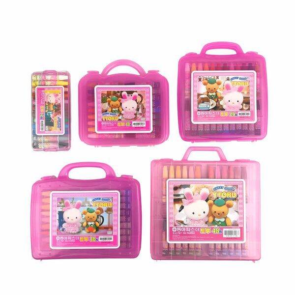 Màu Sáp Dầu Dooly D.A P&T 24, 36, 48 Màu