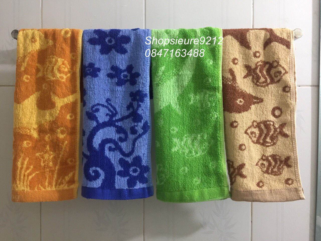 Khăn rửa mặt sợi tre cao cấp