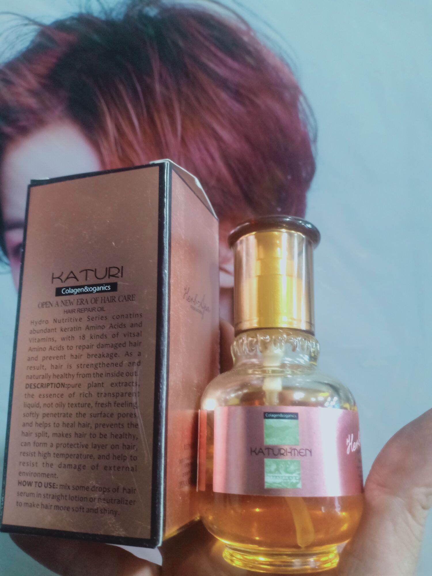 tinh dầu dưỡng tóc KATURi collagen