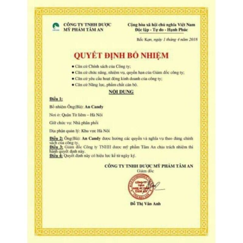 (1 viên) An Phu Khoa dova hàng chuẩn