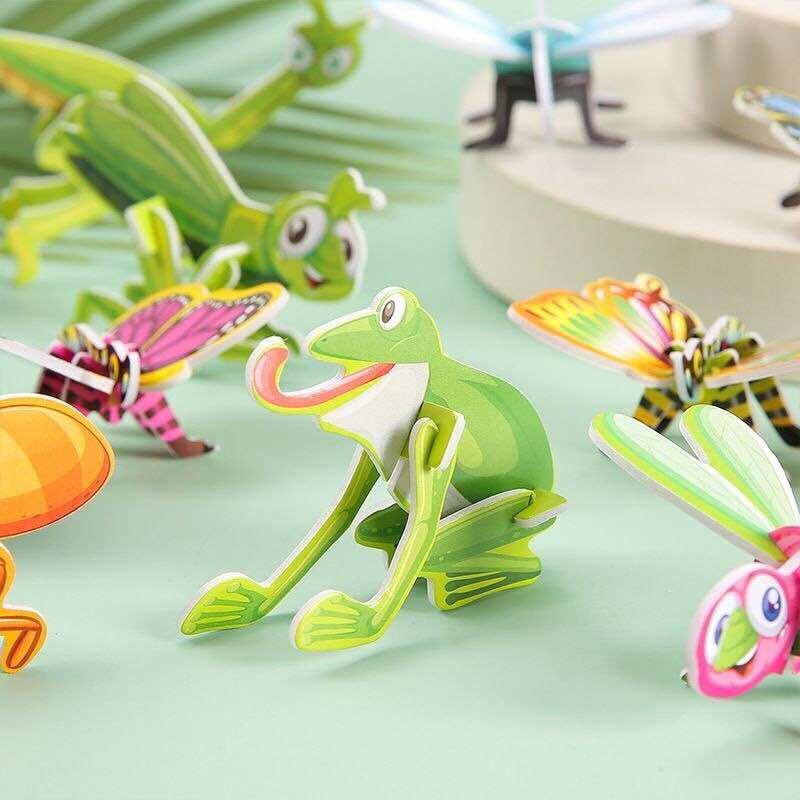 Sét 25 Bộ Đồ Chơi Xếp Hình Côn Trùng - Lắp Ráp Côn Trùng 3D
