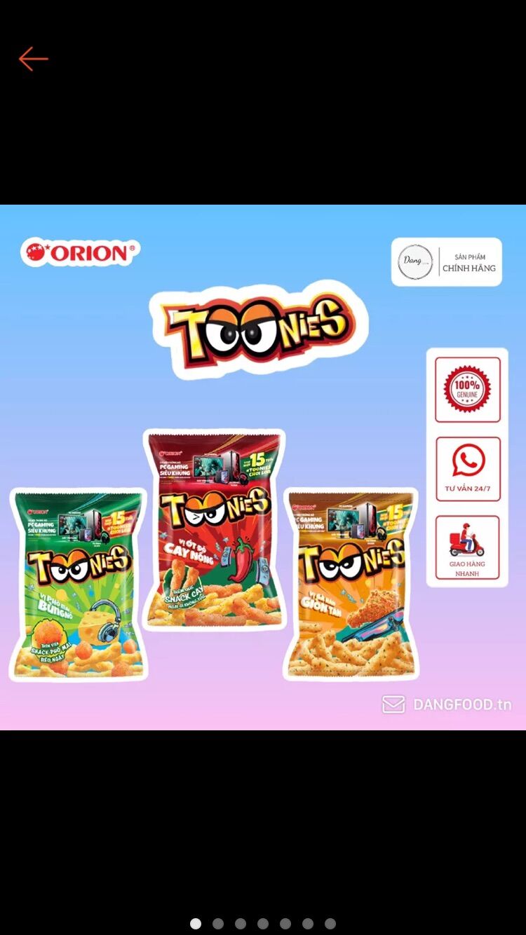 Bánh Snack Toonies