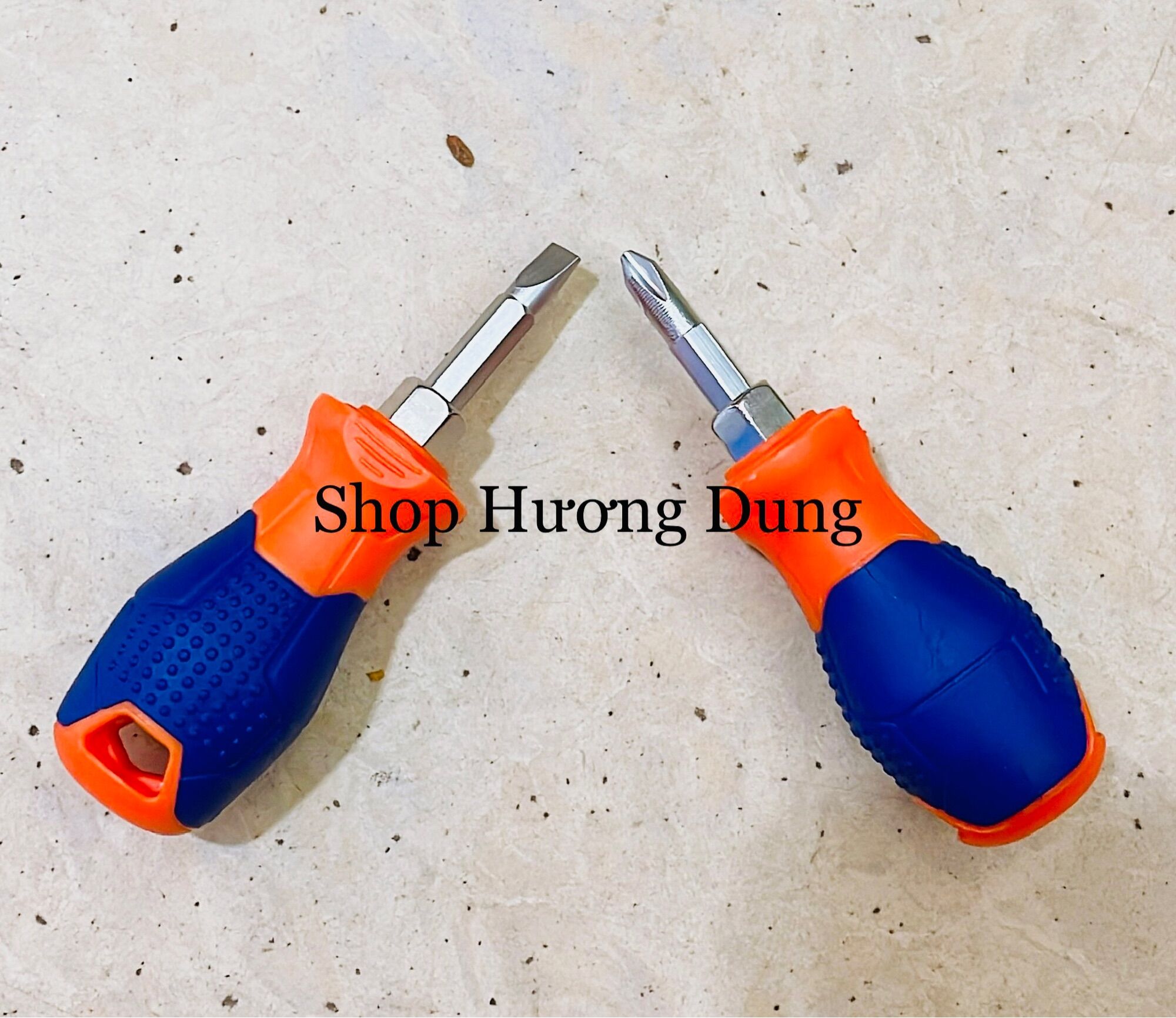 Tô vít Tuốc nơ vít 2 đầu lùn siêu ngắn