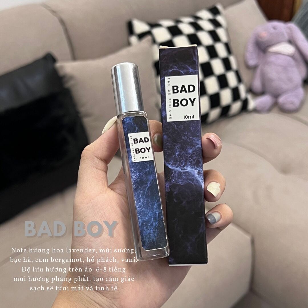 [The Clouds + Bad Boy] - COMBO 2 CHAI NƯỚC HOA CHIẾT 10ml cho NAM
