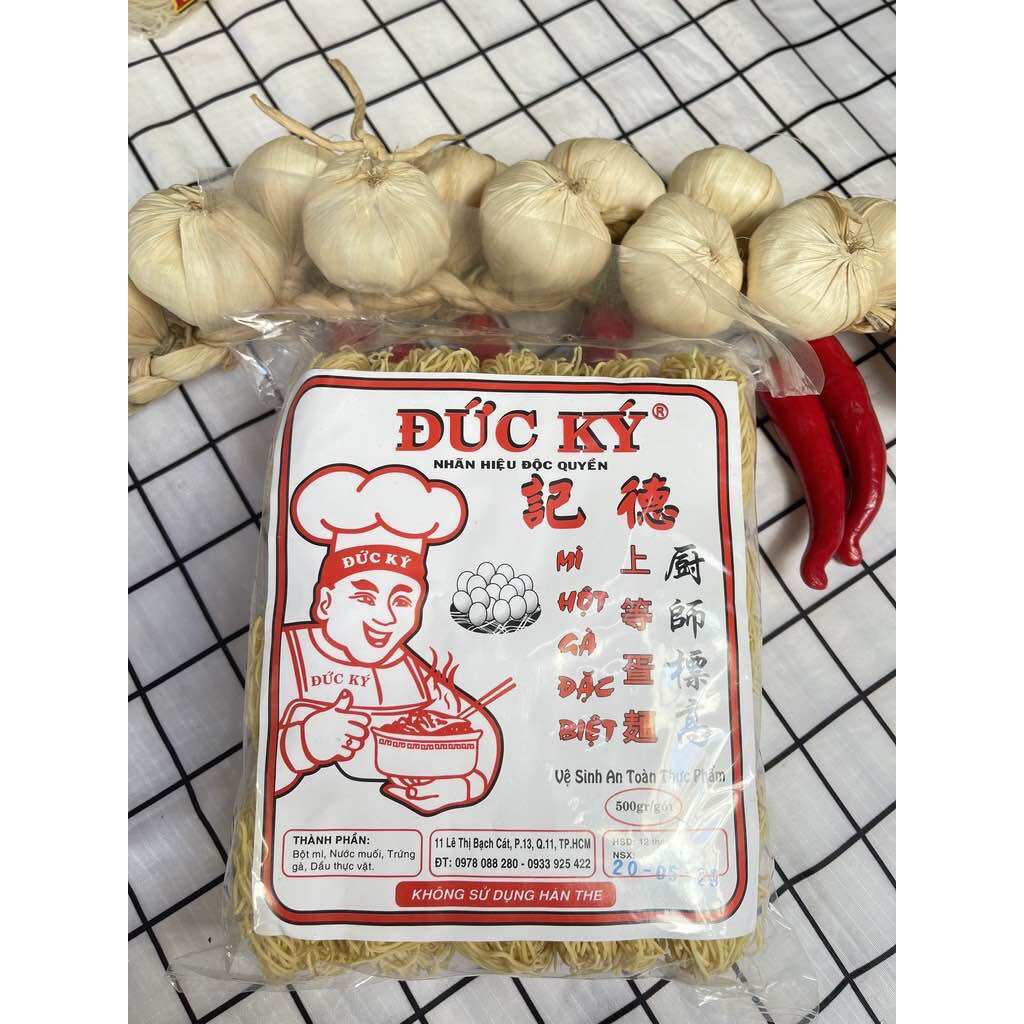 MÌ HỘT GÀ ( MÌ TRỨNG GÀ ) ĐỨC KÝ 1KG