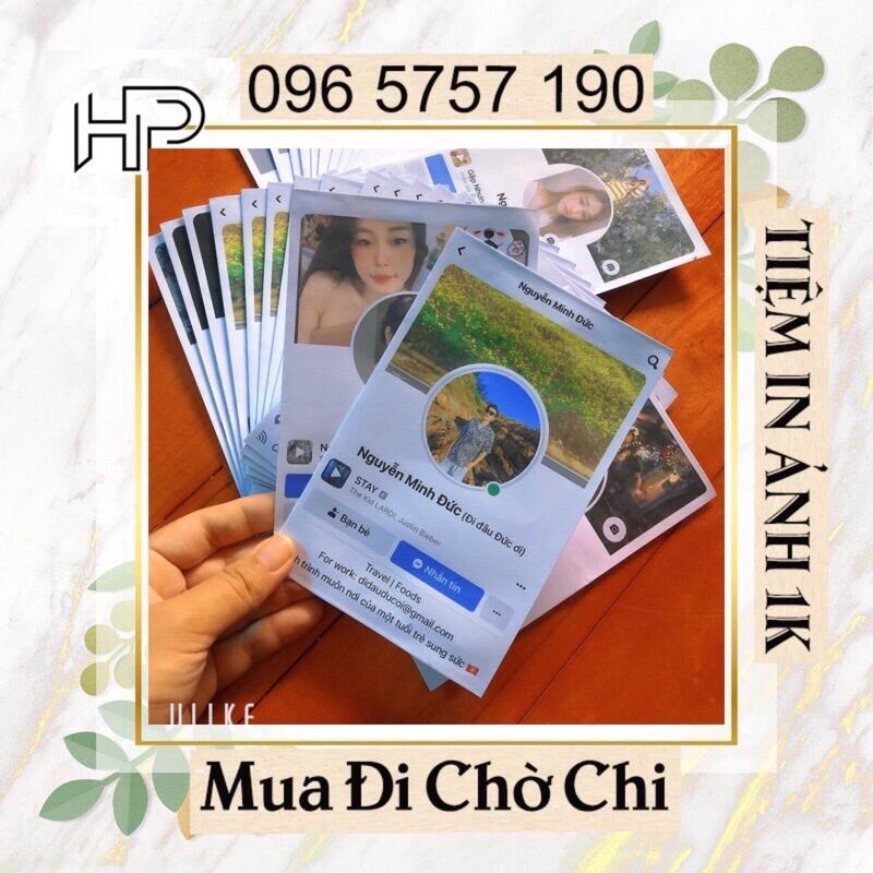 Combo 10c phong bì facebook in hình theo yêu cầu rẻ vô địch lấy ngay
