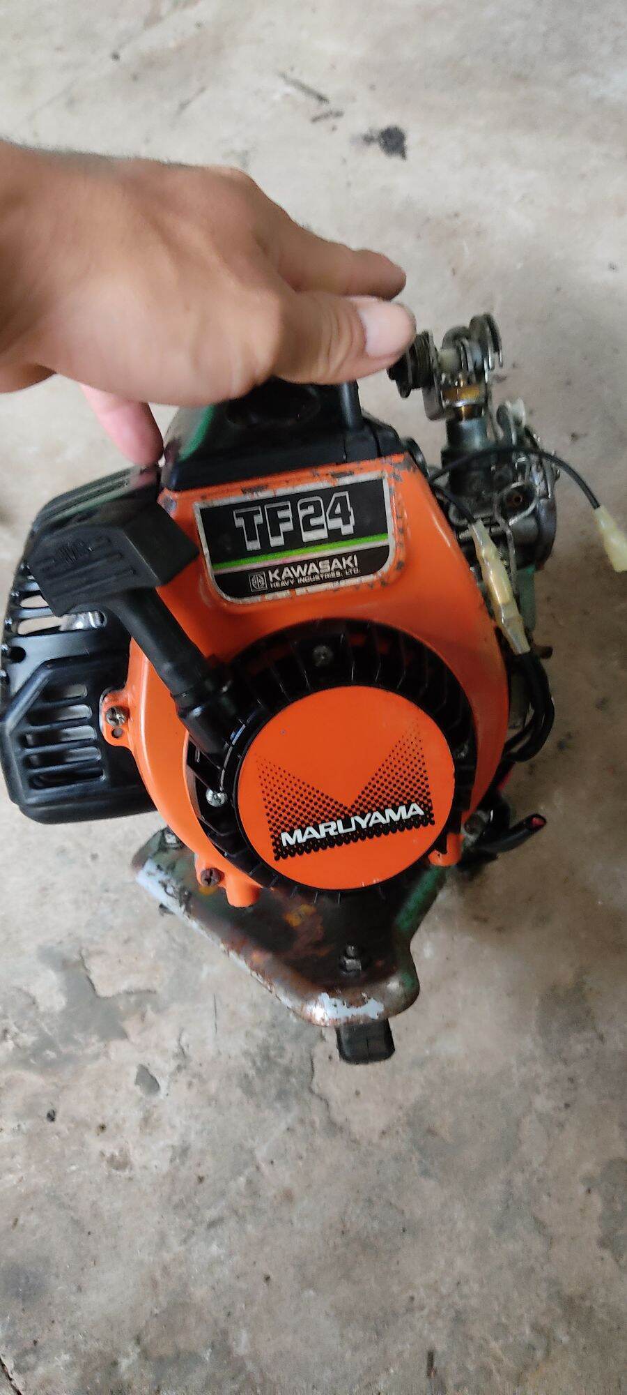 đầu máy Nhật bãi có đề kawasaki TF24