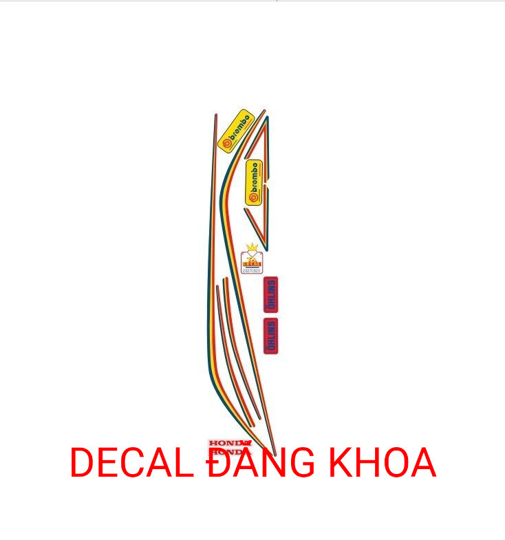 Tem chỉ đủ màu cho các dòng xe ga(sh,vision,lead.....)