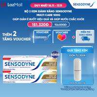 Bộ 2 Kem đánh răng SENSODYNE Multi Care 100g giúp giảm ê buốt hiệu quả và giúp nướu chắc khỏe