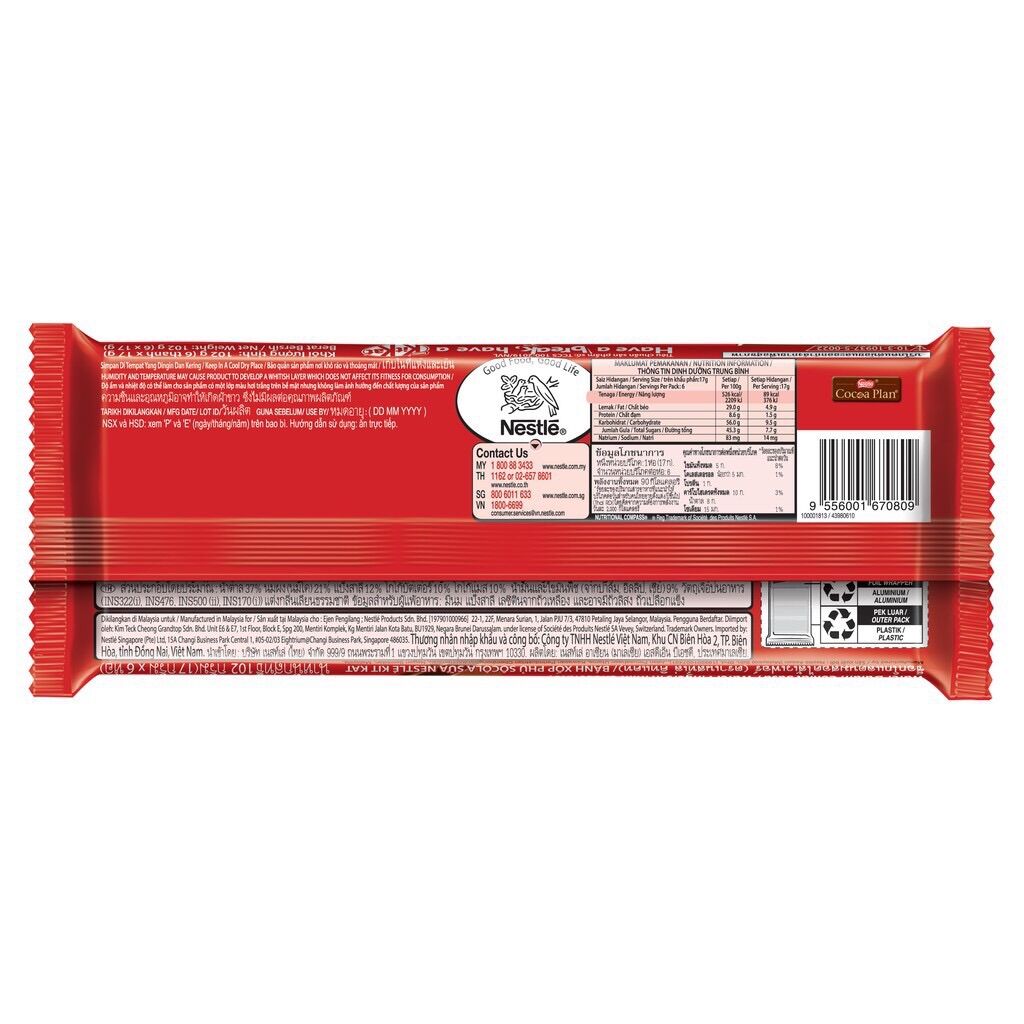 Socola KitKat Part 6 6x17g