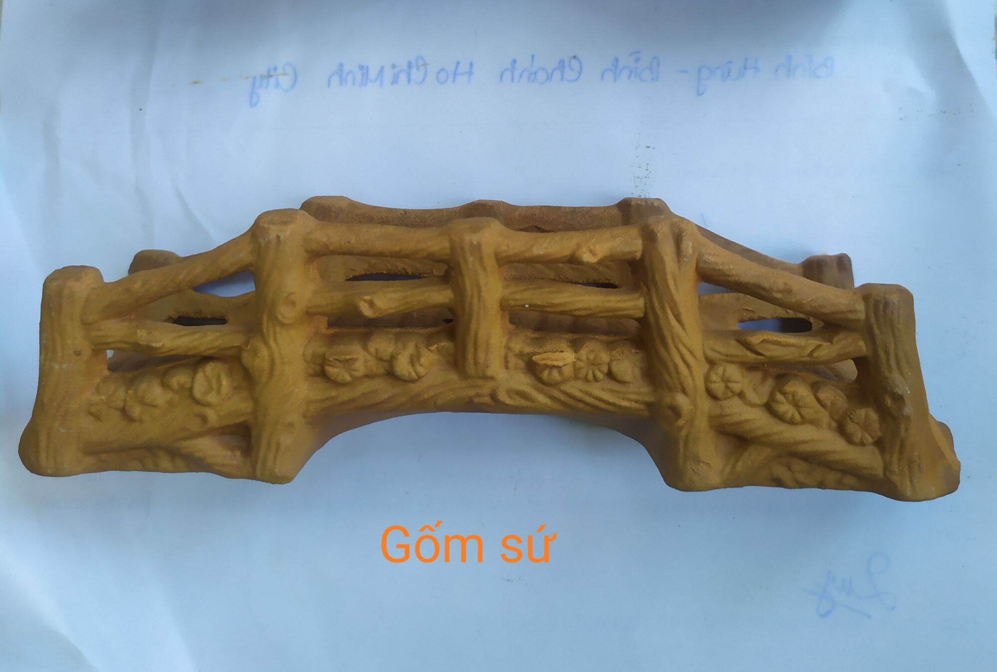 (Chọn loại) ]Cây Cầu Gỗ  Vàng Trang Trí Hổ Cá Bể Cá-Hòn Non Bộ