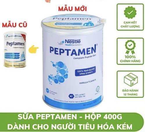 Sữa bột peptamen 400g - dinh dưỡng cho người kém hấp thu