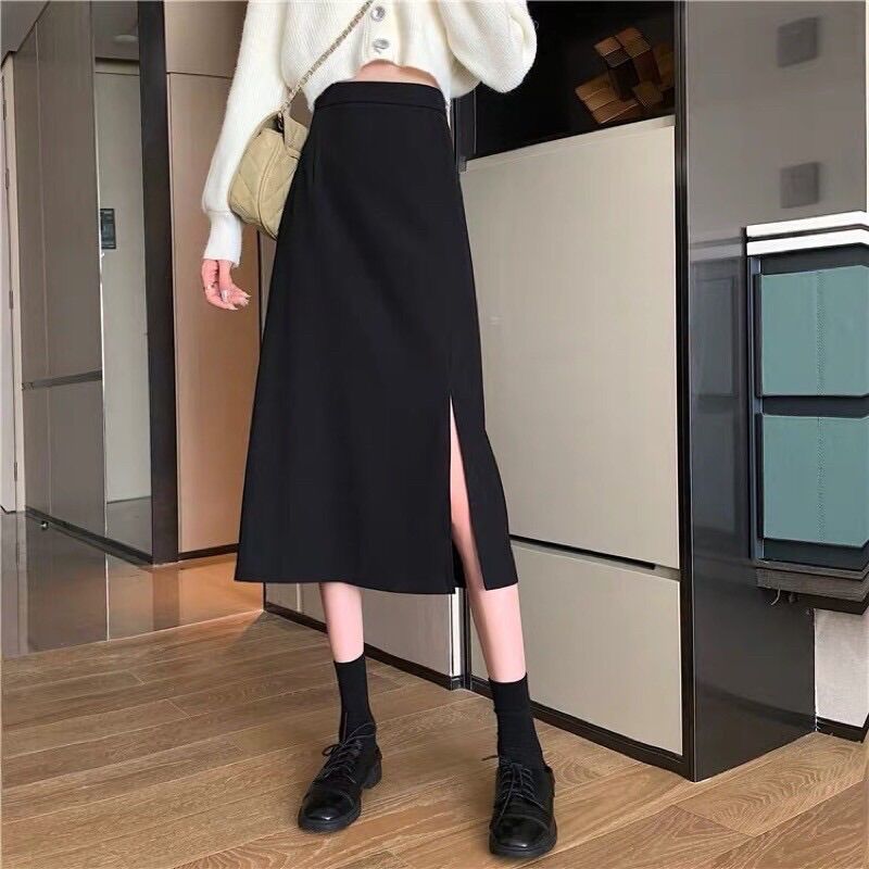 Chân váy ullzang xẻ cực xinh M302