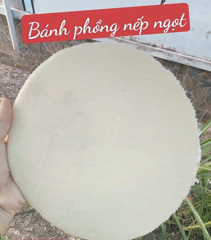 Bánh phồng Sơn Đốc - Bánh chưa nướng