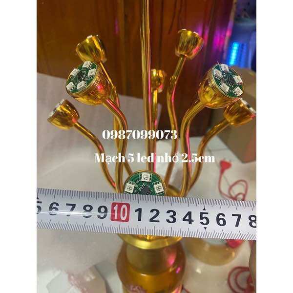 Mạch led thay thế cho đèn pha lê , hũ mạch led - bo mạch led