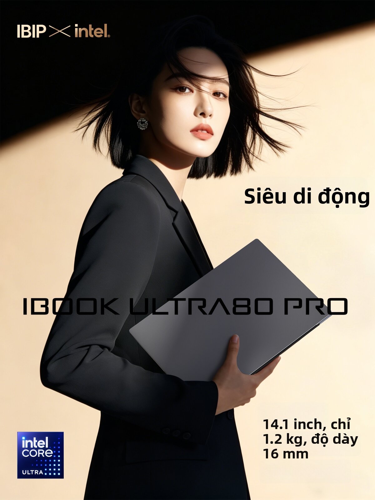 IBIP | Graphic Design Ultra-thin Portable Notebook 14.1 Inch