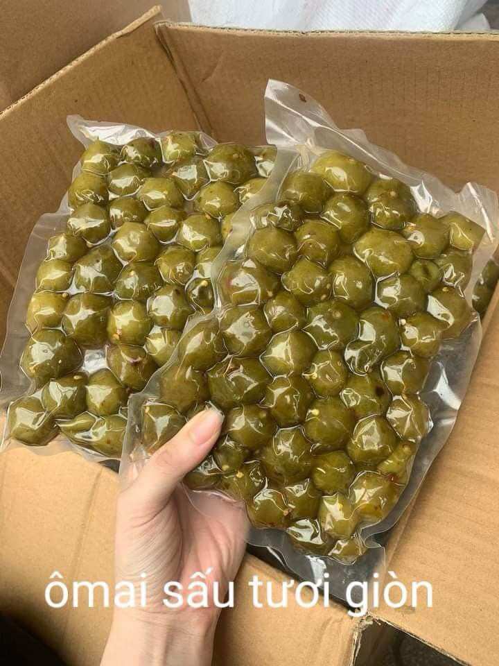 SẤU BAO TỬ GIÒN OMAI 400g