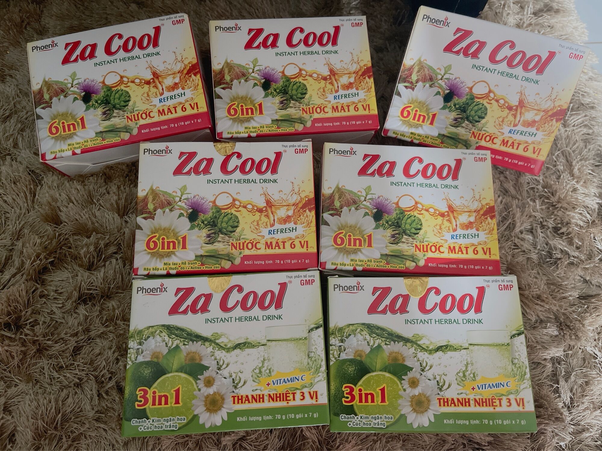 Nước mát Za cool thanh lọc cơ thể