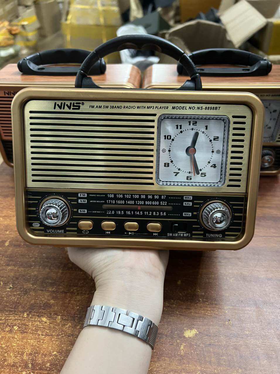 đài Radio NNS hàng Nhật bãi 98%(made in japan)