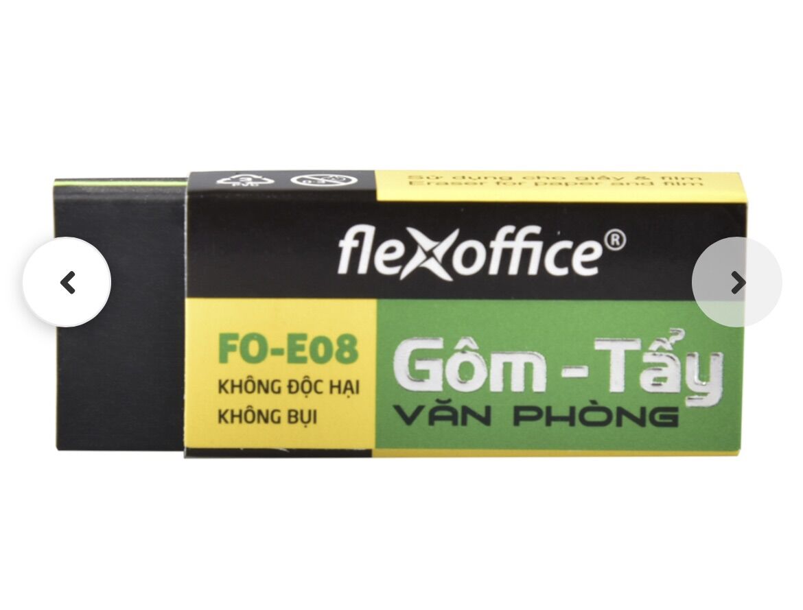 Gôm tẩy xóa chì Flexoffice FO-E08