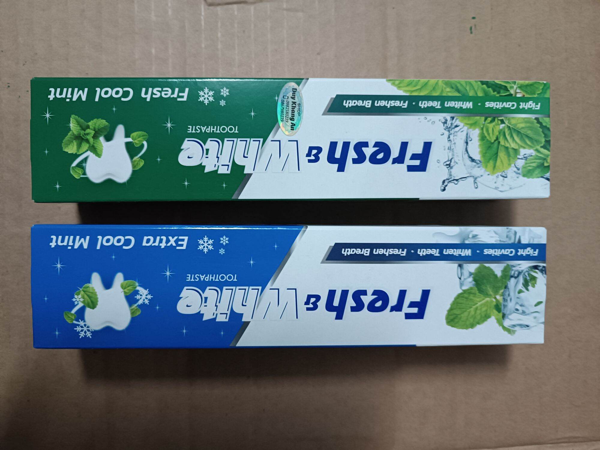 [HCM]Kem đánh răng Fresh and White 160g Nhập khẩu Thái Lan